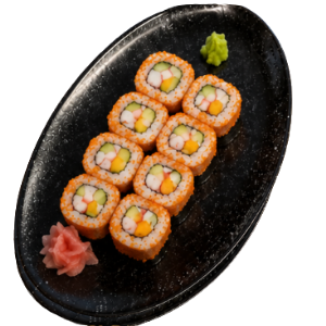Inside-Out California Roll